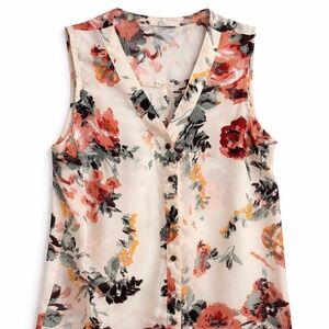 Maurices | Women’s | Sleeveless Floral Blouse | Medium